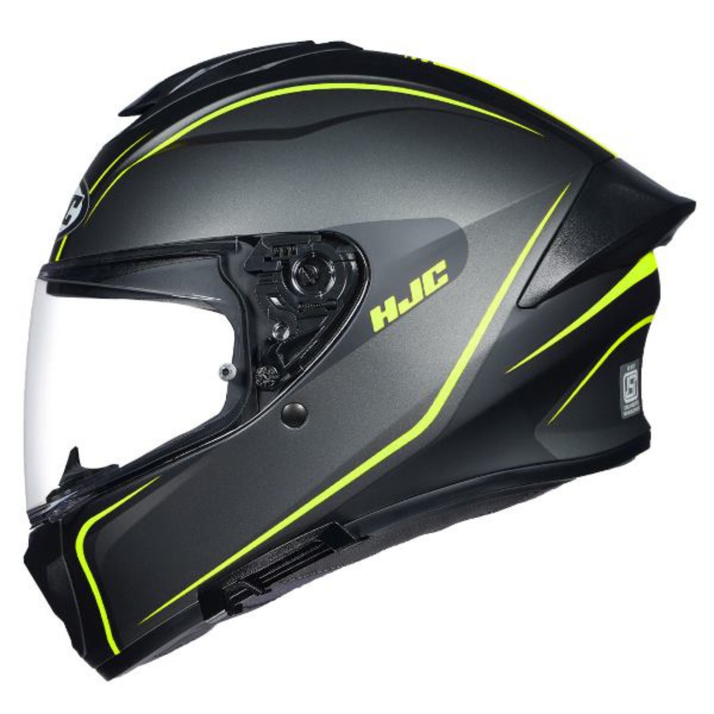 HJC C71 (C7X) Quez MC3HSF Helmet - Fluorescent Yellow