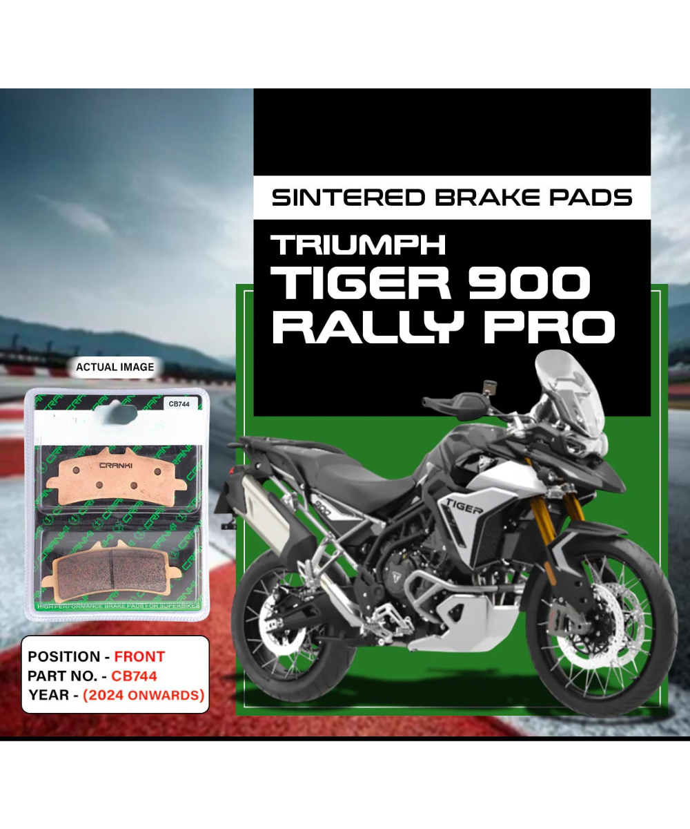 Crank1 Triumph Tiger 900 Rally Pro (2024 Onwords) Sintered Brake Pads