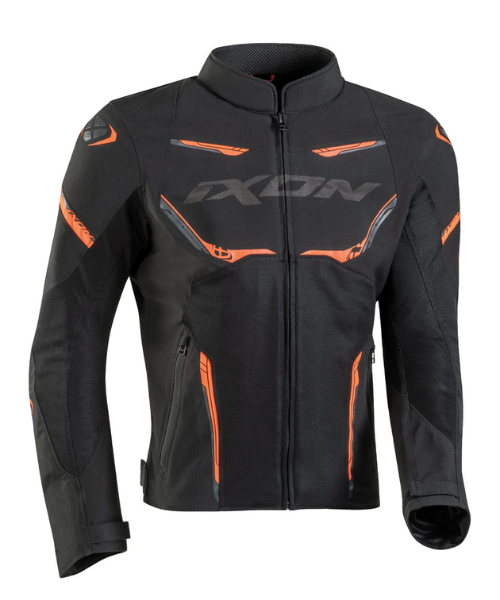 Ixon Striker Air Riding Jacket - Black Orange