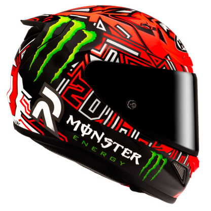 HJC Rpha 12 Quartararo Replica II Carbon Fiber MC1 Helmet (ECE 22.06) - Orange Red