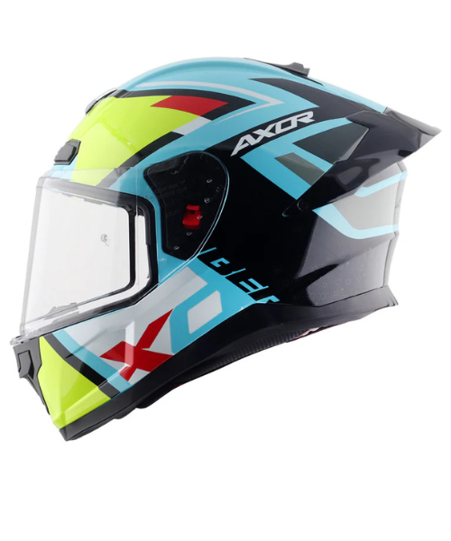 Axor Saber X-Sport Helmet - Gloss Black Neon Yellow