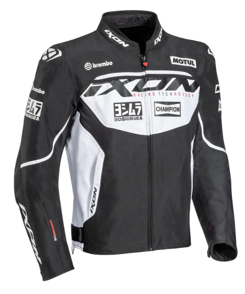 Ixon Matrix Evo Riding Jacket - Black White