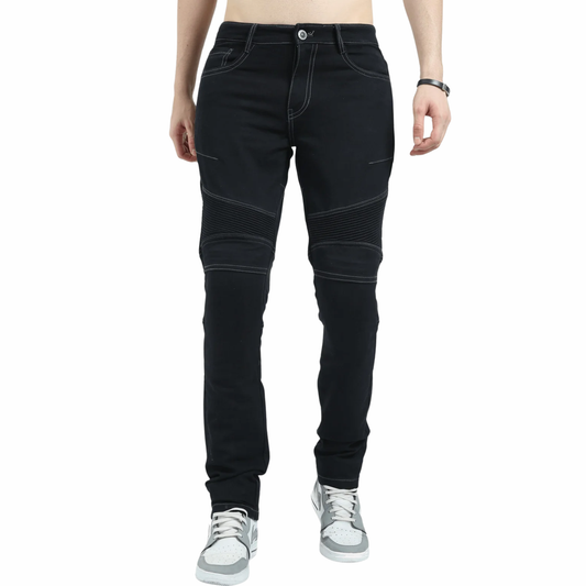 Solace Gravel Motorcycle Kevlar Denims with Level 2 Armour - Black