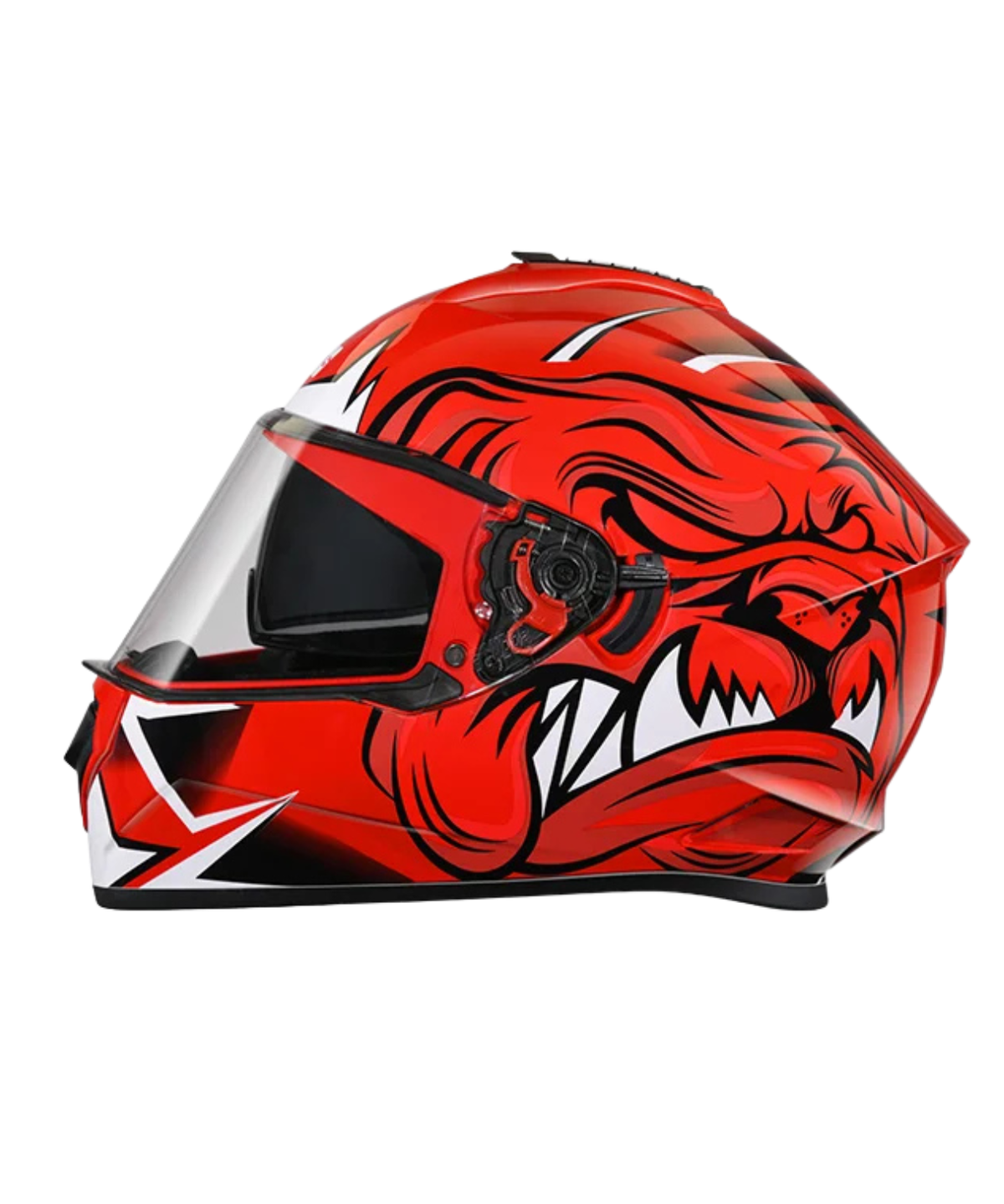 Studds Drifter D1 Decor Graphics Helmet - Gloss Red N2 - Studds