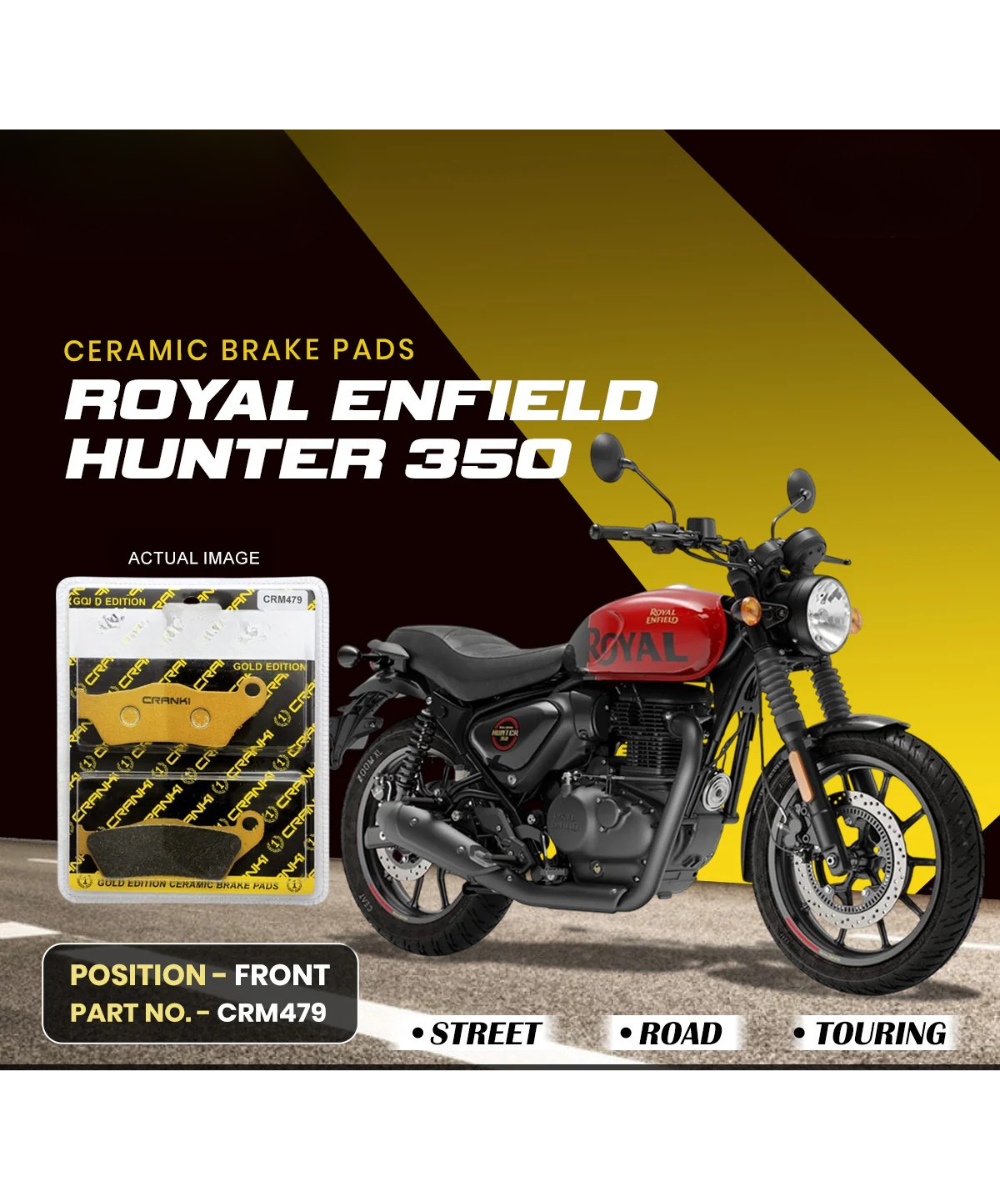 Crank1 Royal Enfield Hunter 350 Ceramic Brake Pads