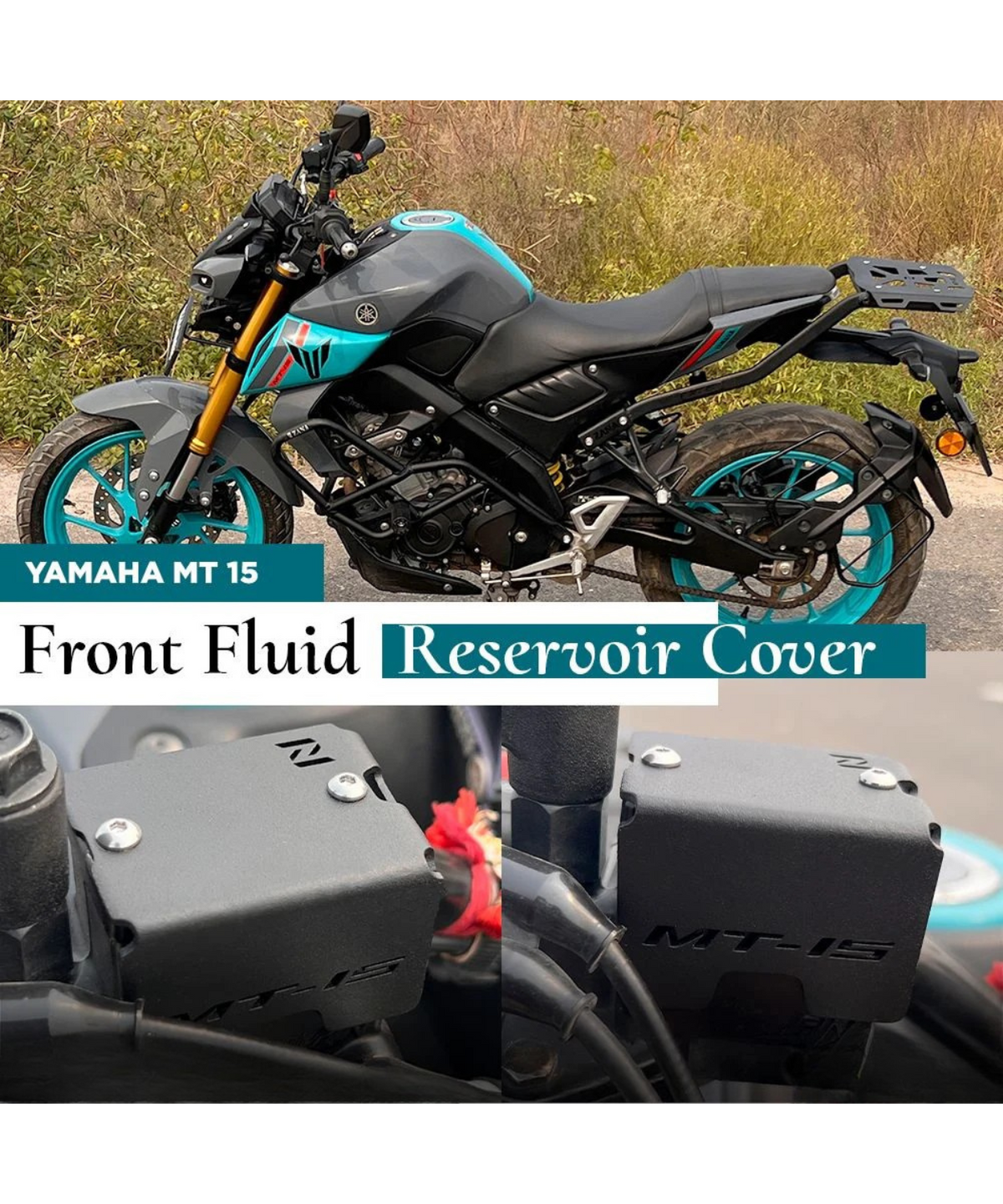 Zana Yamaha MT 15 Front Fluid Reservoir Cover - ZI-8391 - Zana