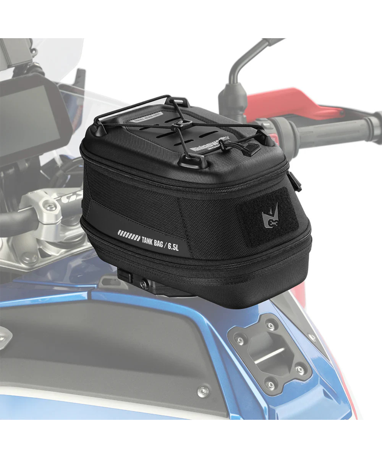 Rhinowalk Mechanic Series X Magnetic Tanklock Bag 5.6L - Black - MJX2011BK (Tanklock Ring Sold Separately)