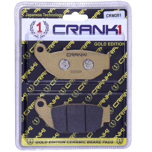 Crank1 Ceramic Brake Pads for Hero XPulse 200 4V/4V Rally