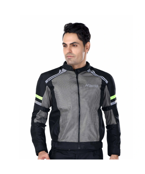 Raida Tourer Riding Jacket - Neon