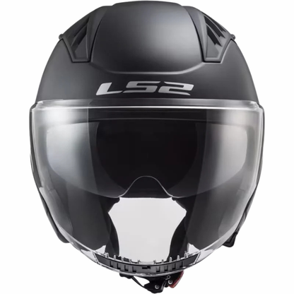 LS2 OF600 Copter Helmet - Solid Matt Black