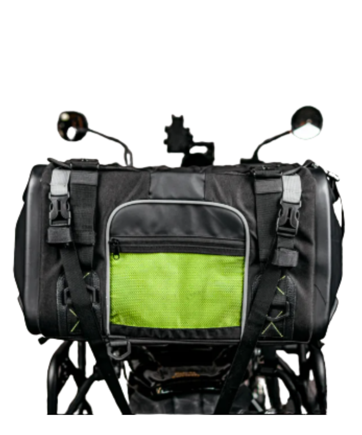 Zana Pro Hard Shell Tail Bag 50L with 2 Waterproof Storage Bag and 1 Bungee Cord - ZI-BG-011