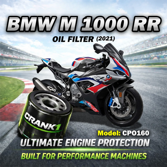 Crank1 BMW M 1000 RR (2021) Performance Oil Filters - CPO-160
