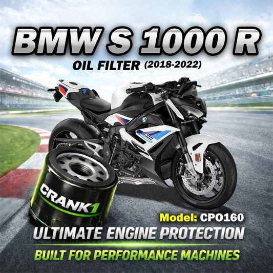 Crank1 BMW S 1000 R (2018-2022) Performance Oil Filters - CPO-160