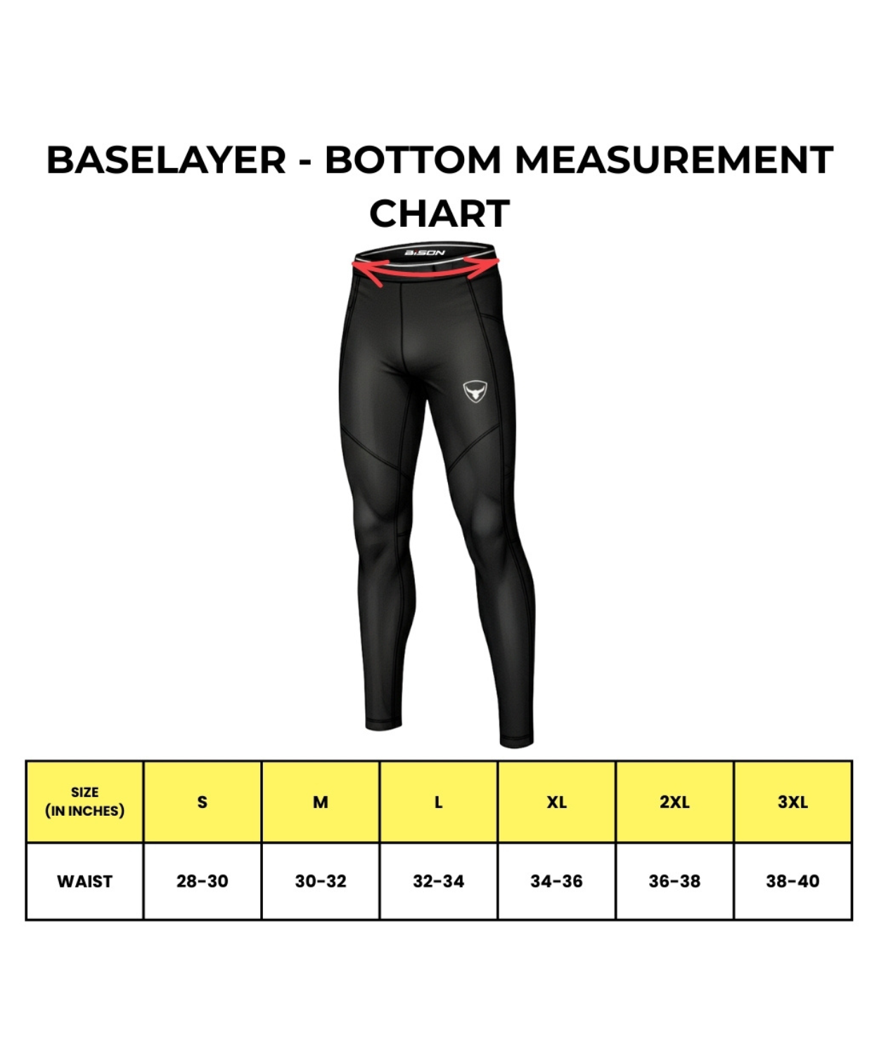 Bison ProGear Base Layer Bottom
