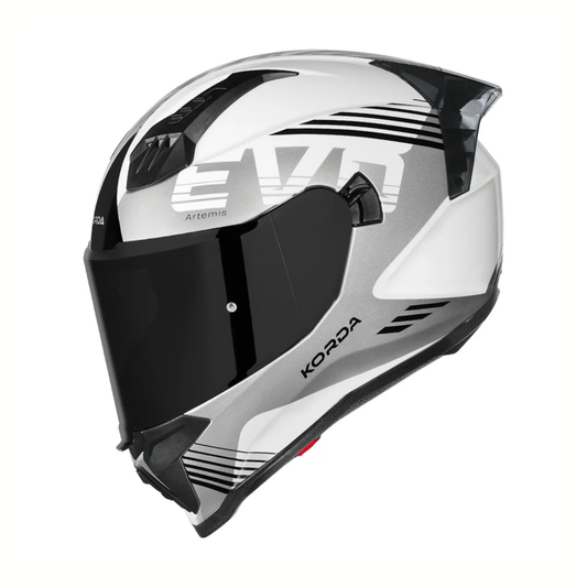 Korda EVO Artemis Helmet - Gloss White Grey