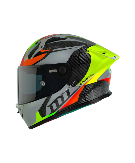 MT Kre+ Projectile Carbon Fiber Helmet - Multicolour