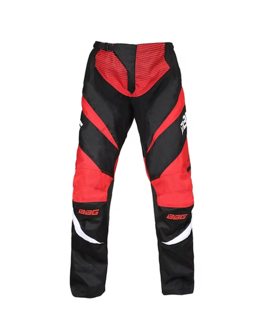 BBG Motocross Riding Pant - Red