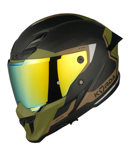 Korda Icon Lemur Helmet - Matt Military Green