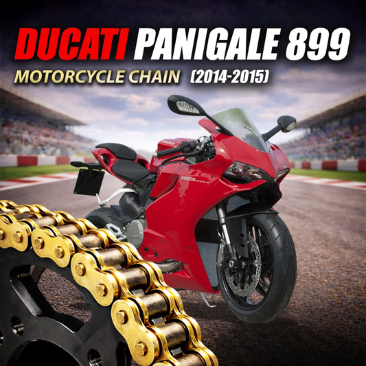 Crank1 Ducati Panigale 899 (2014-2015) 520 Pitch ZVM-X 106L Chain - Gold