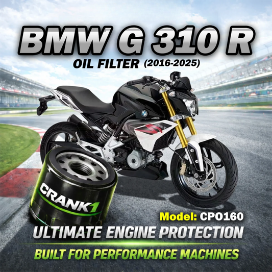 Crank1 BMW G 310 R (2016-2025) Performance Oil Filters - CPO-160
