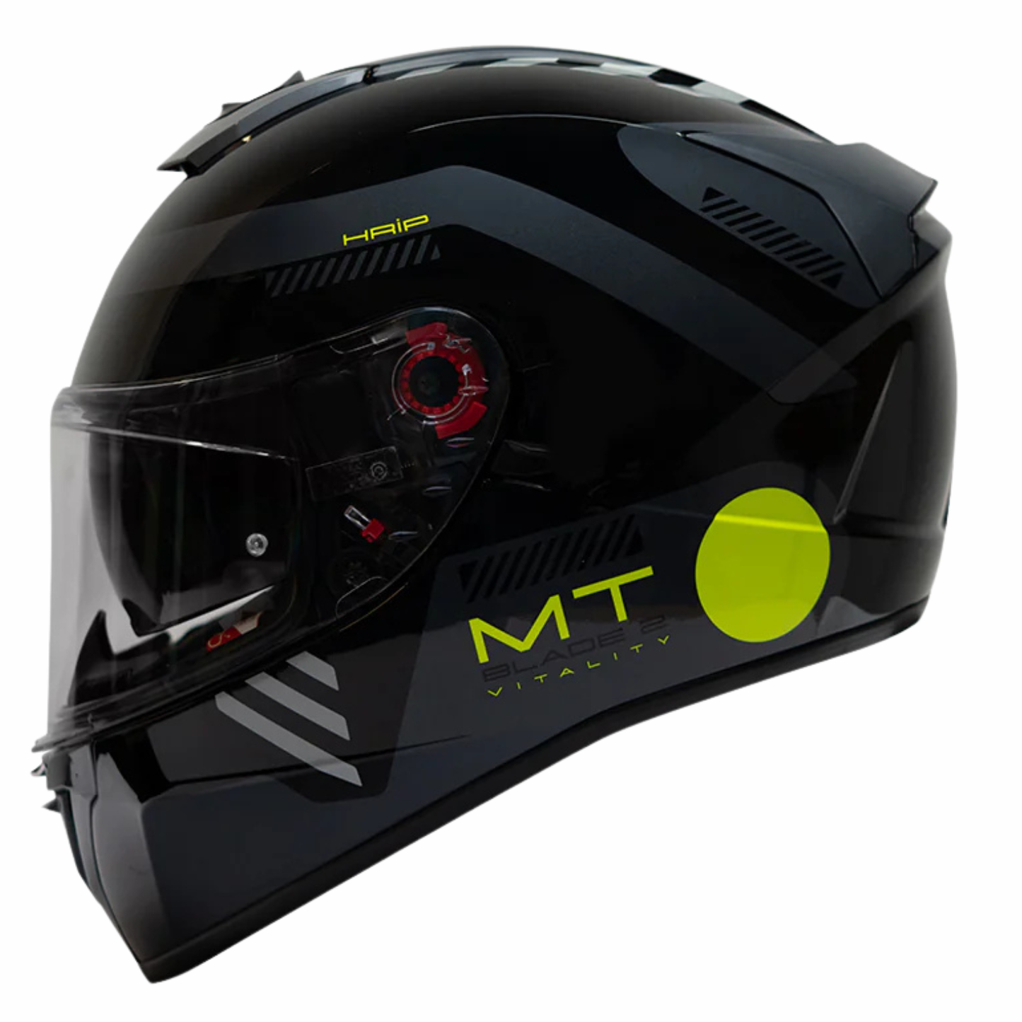 MT Blade 2 SV Vitality B3 Helmet - Gloss Black Yellow