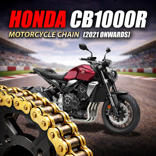 Crank1 Honda CB 1000R (2021 Onwards) 525 Pitch ZVM-X 116L Chain - Gold