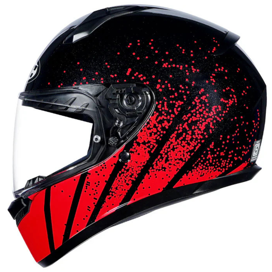 HJC C10 Haven MC1 Helmet - Red Black