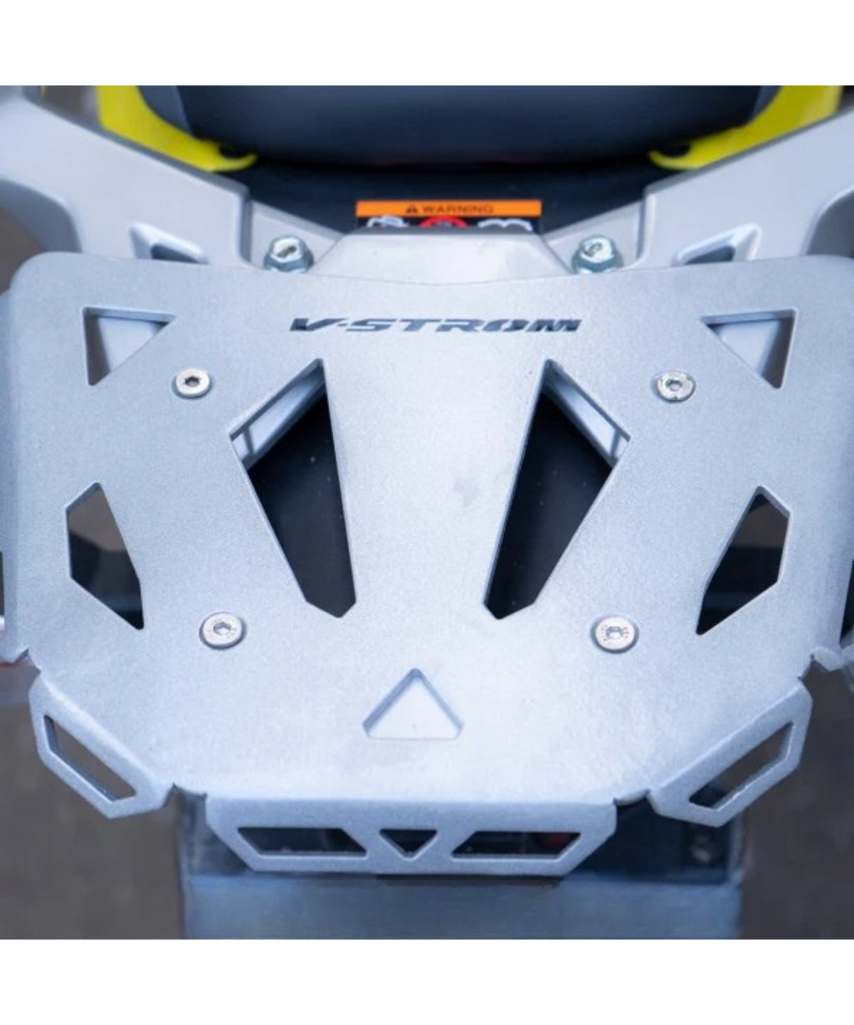 Zana Aluminum Top Rack Plate Silver for V-Strom 250 - ZI-8236 - Zana