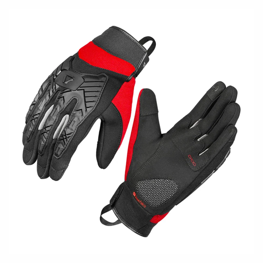 Korda Droid Riding Gloves - Red