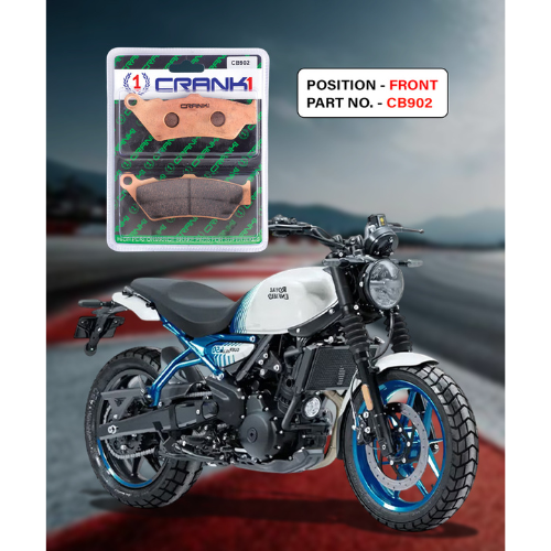 Crank1 Royal Enfield Guerrilla 450 (2024 Onwards) Sintered Brake Pads