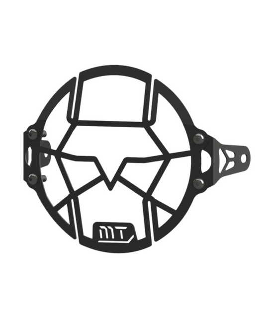 Moto Torque Headlight Guard for  Triumph Speed 400 - Black