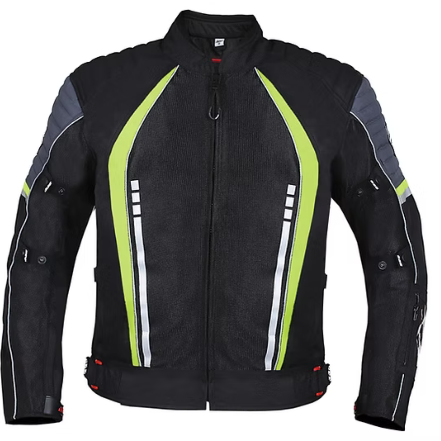 BBG Voyager Riding Jacket with Liner - Neon