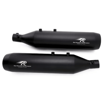 Red Rooster Performance Astral Exhaust for Royal Enfield Shotgun 650 - Black Matte