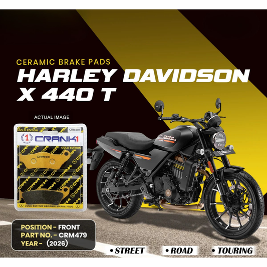 Crank1 Harley Davidson X 440T (2026) Ceramic Brake Pads