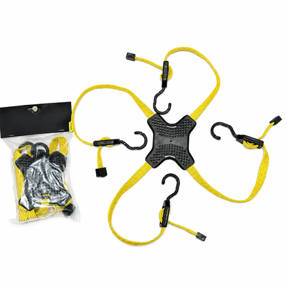 Kolga Bros Crab Tie - Yellow Black