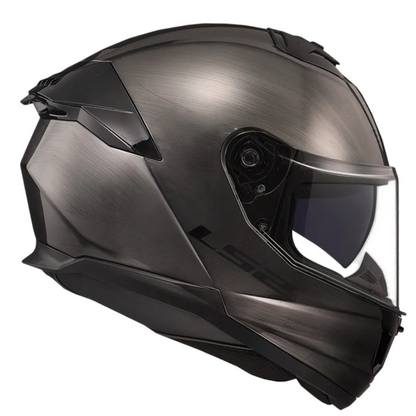 LS2 FF320 Stream II Jeans Helmet - Titanium