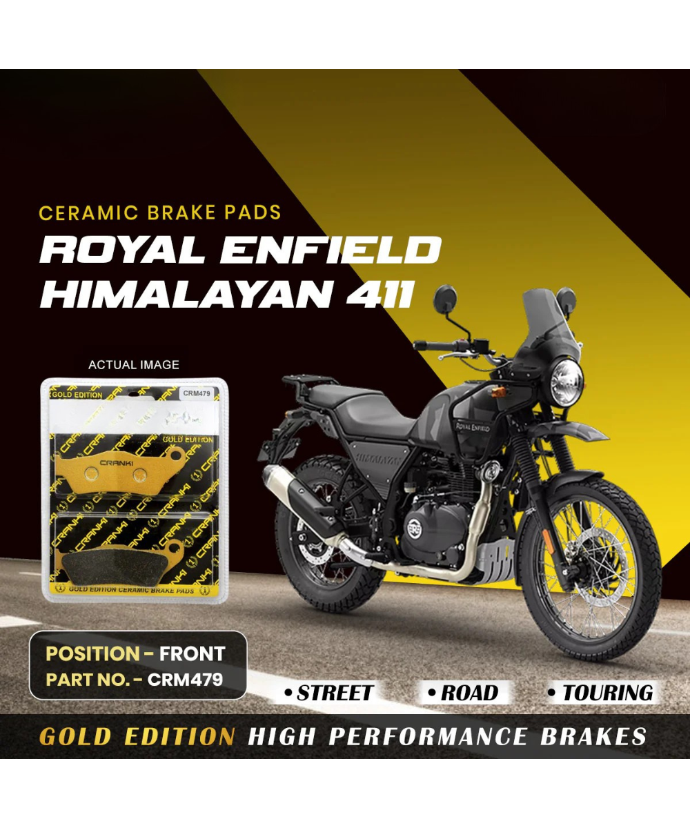 Crank1 Royal Enfield Himalayan 411 Ceramic Brake Pads