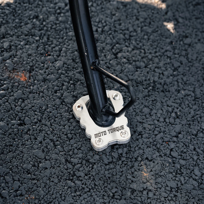 Moto Torque Apache RTX 300 Side Stand Extender - Silver