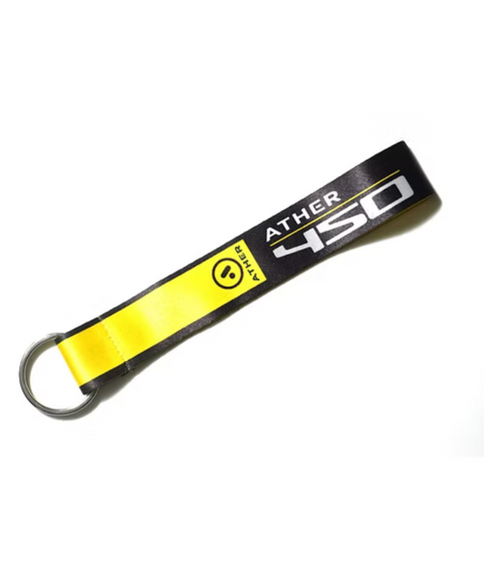 Fast Bend 25108 Ather Play Cloth Keychain - Yellow Black
