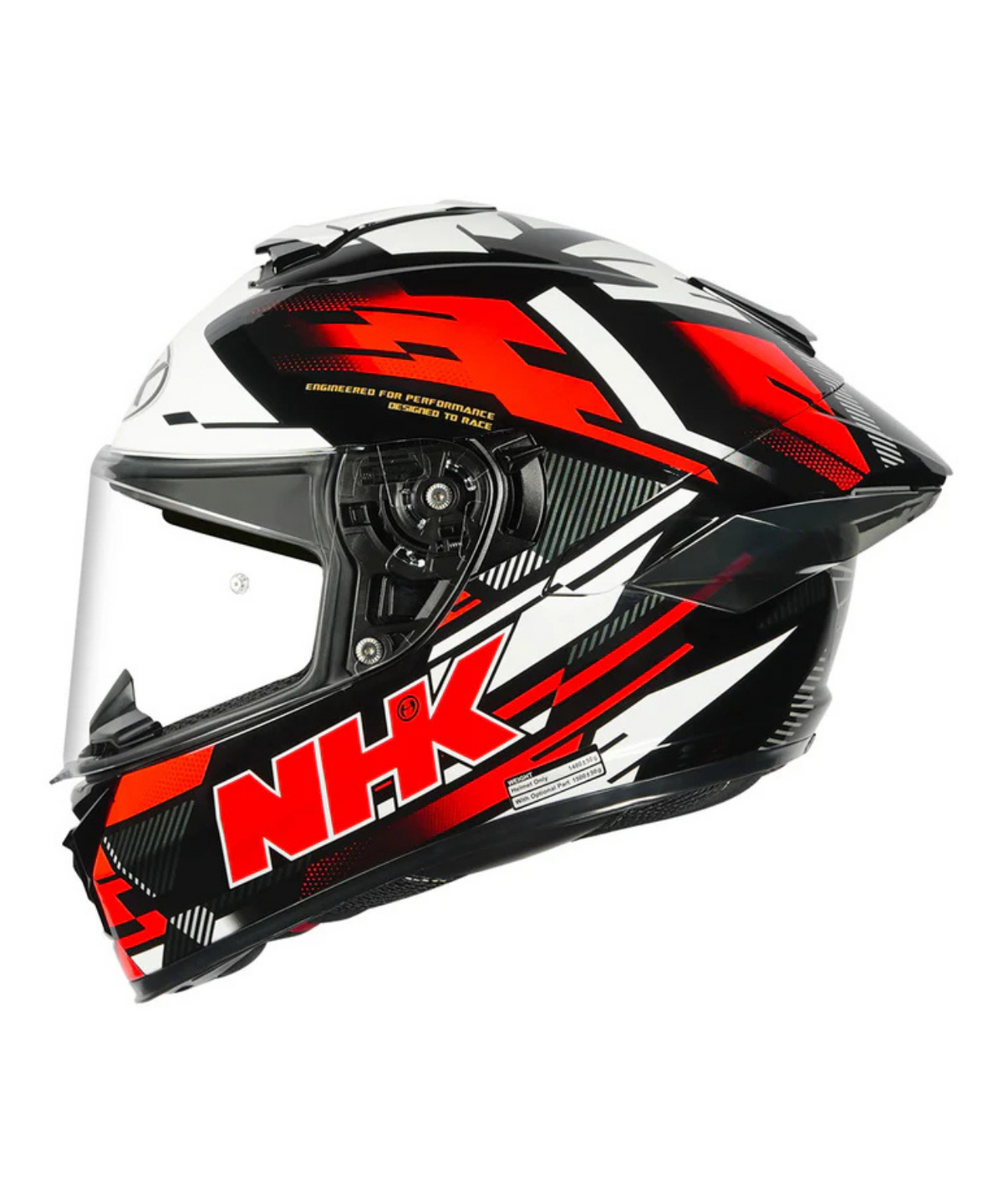 NHK K5R SCK Helmet - Black Red - NHK