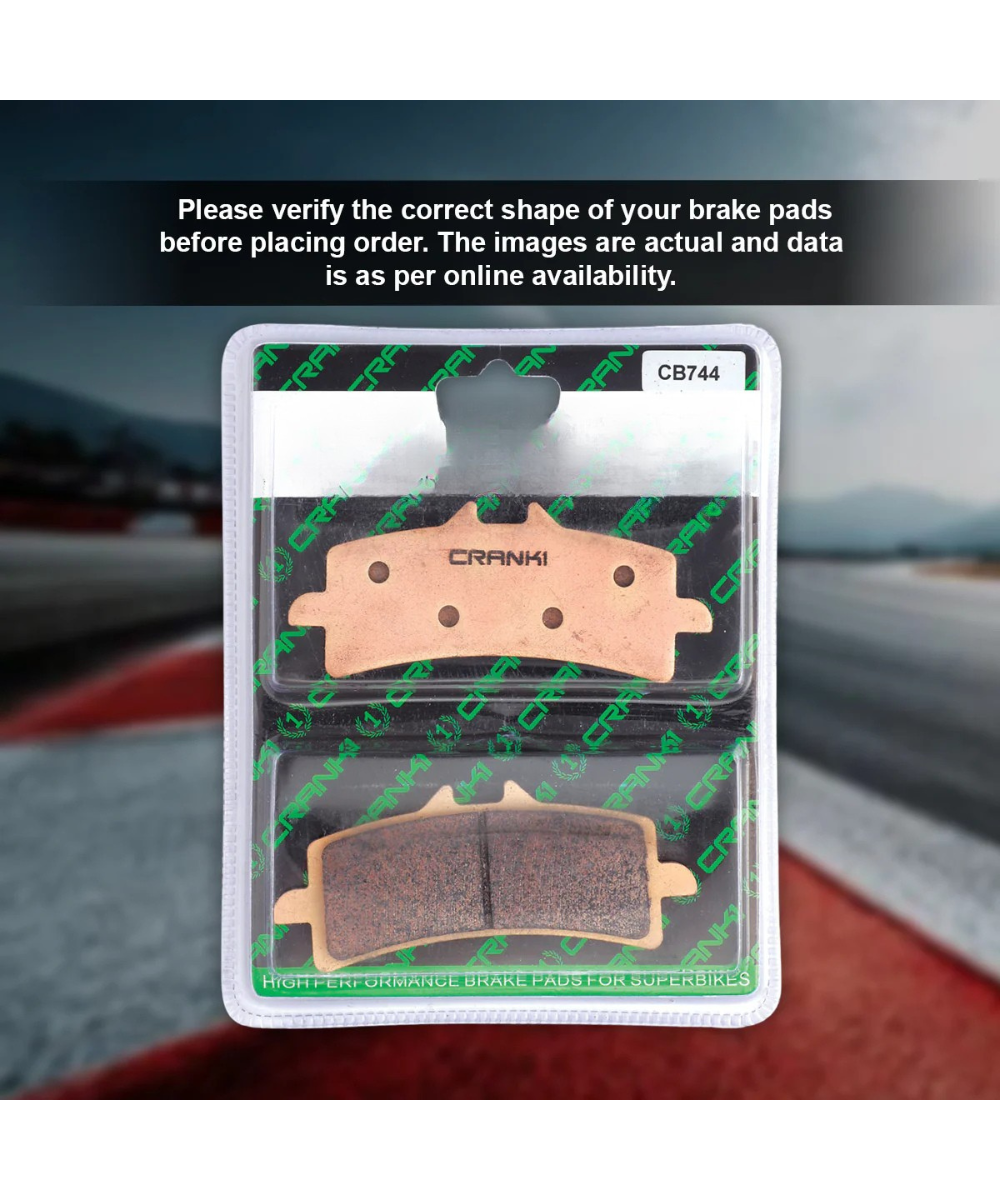 Crank1 Triumph Tiger 900 (2020-2023) Sintered Brake Pads