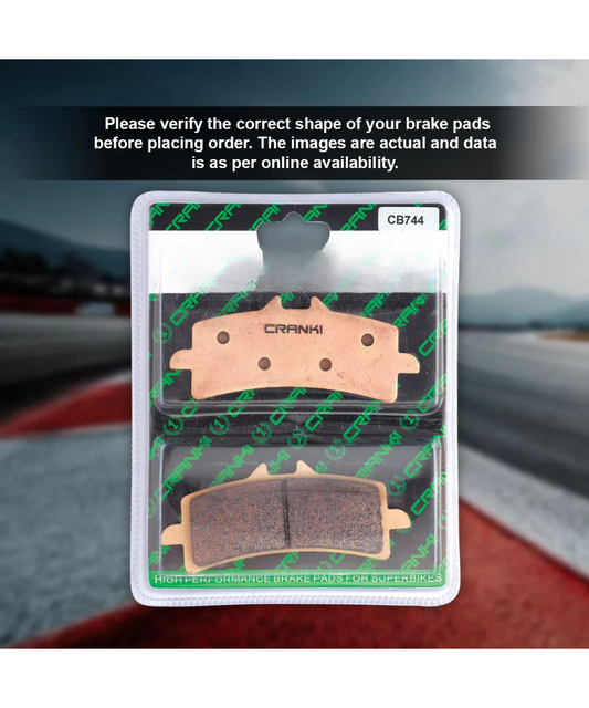Crank1 Triumph Tiger 900 (2020-2023) Sintered Brake Pads