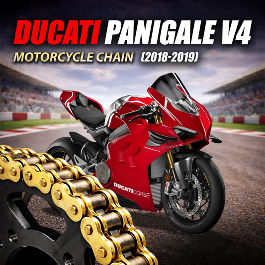 Crank1 Ducati Panigale V4 (2018-2019) 520 Pitch ZVM-X 106L Chain - Gold
