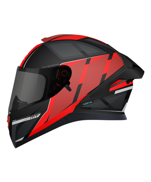 MT Thunder 3 SV Pro Nova B5 Helmet- Gloss Black Red