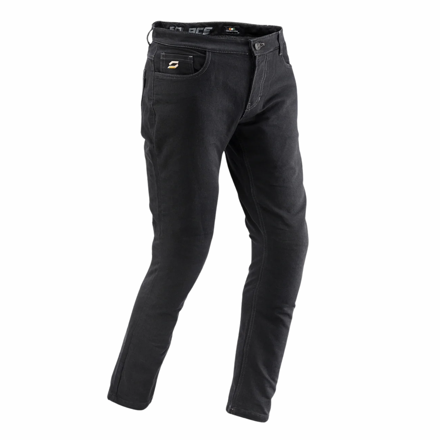 Solace Mercury Motorcycle Denim - Black