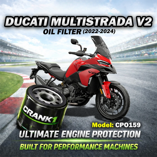 Crank1 Ducati Multistrada V2 (2022-2024) Performance Oil Filters - CPO-159