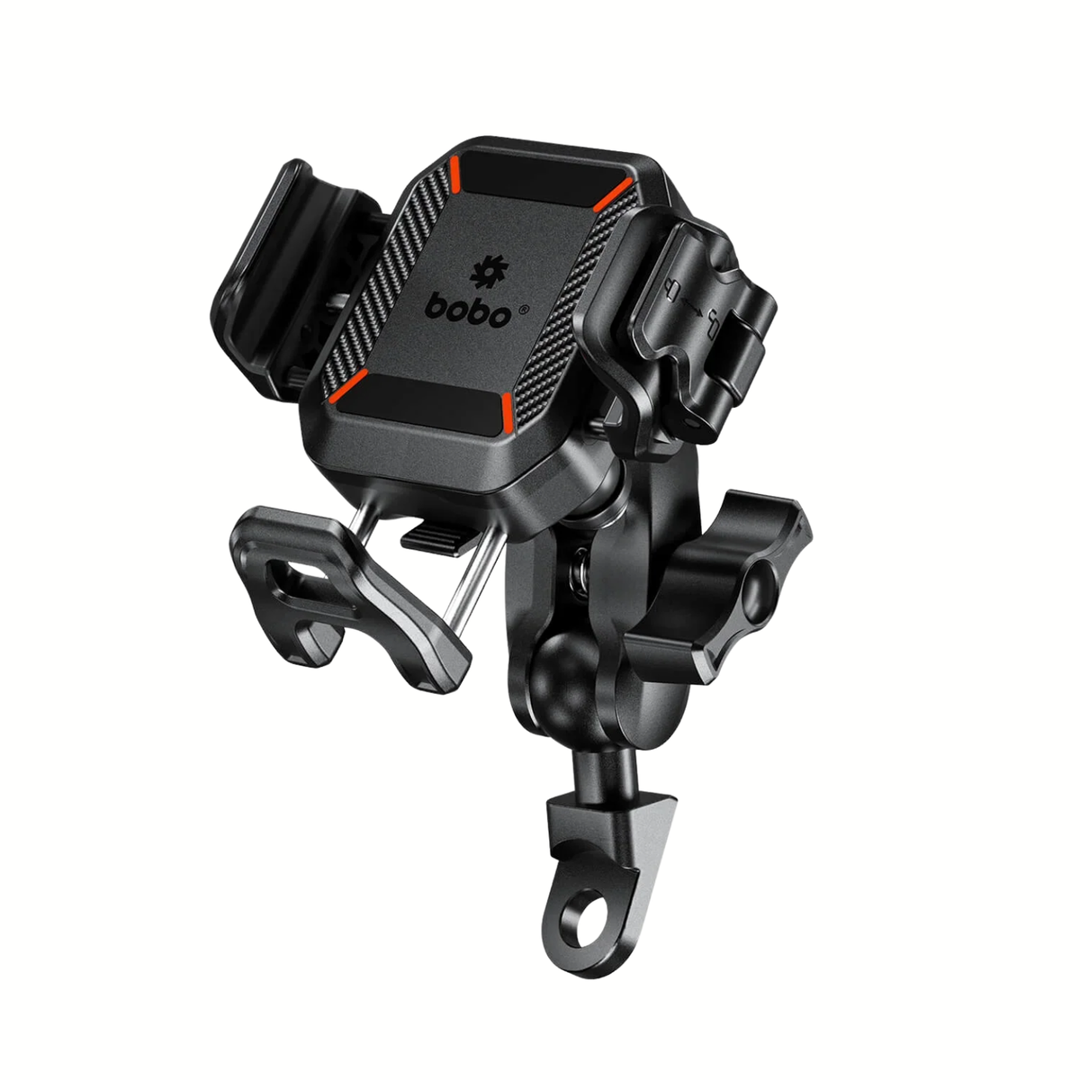 BOBO BM22M Pro Bike Mirror Mount Anti-Vibration and Anti-Theft. - BOBO