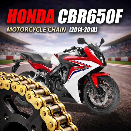 Crank1 Honda CBR 650F (2014-2018) 525 Pitch ZVM-X 118L Chain - Gold