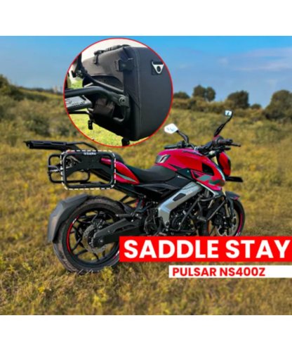 Zana Saddle Stay with Jerry Can Mount for Pulsar NS400z - ZI-8512