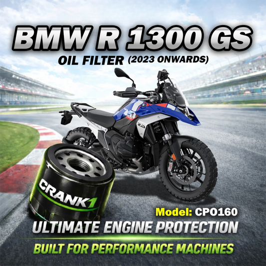 Crank1 BMW R 1300 GS (2023 Onwards) Performance Oil Filters - CPO-160